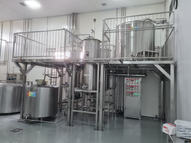 Ampliação estrutural em aço inox executada pela Faccinox
