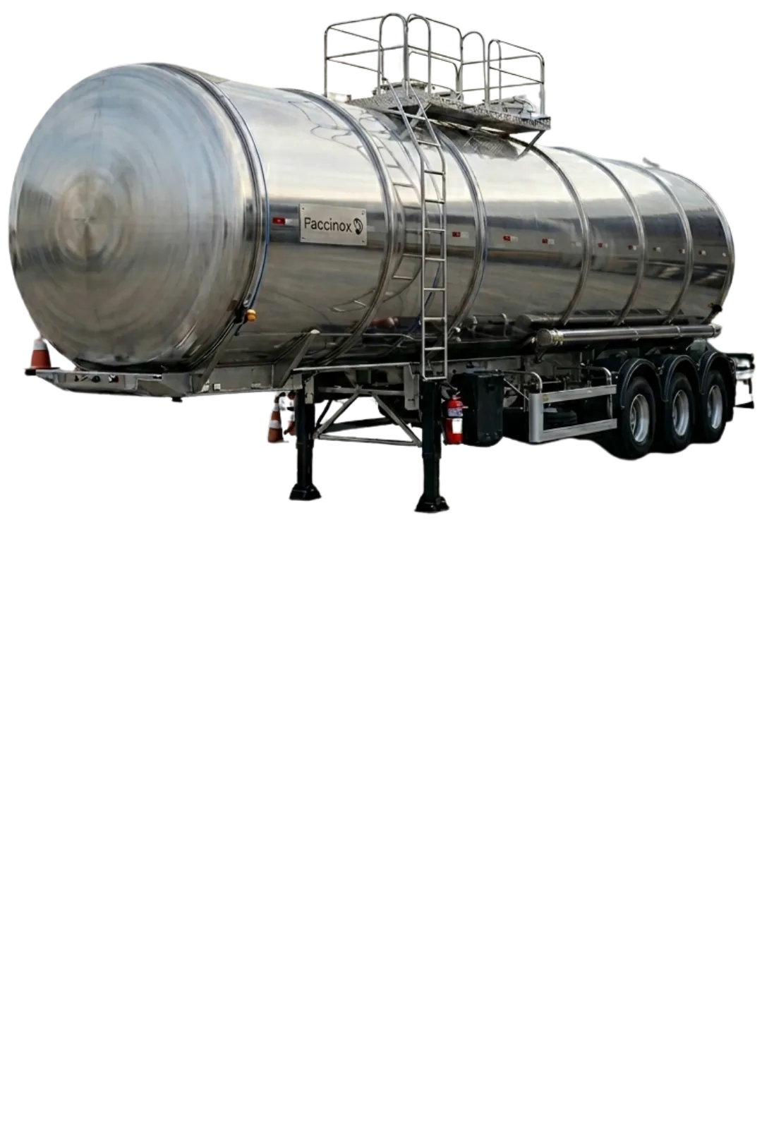 Tanque rodoviário em aço inox fabricado sob medida pela Faccinox